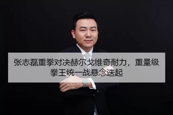 张志磊重拳对决赫尔戈维奇耐力，重量级拳王统一战悬念迭起